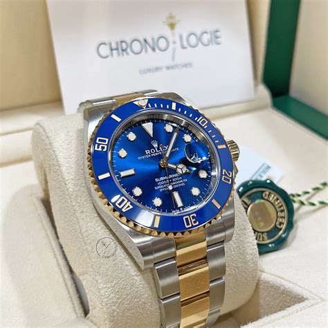 rolex gold blue dial|rolex submariner with blue dial.